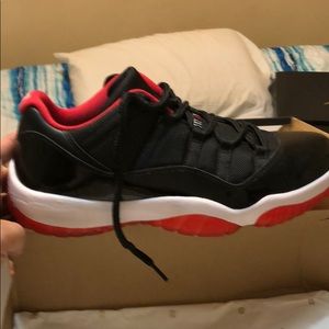 Authentic vnds pair of Air Jordan 11 lows Breds!!